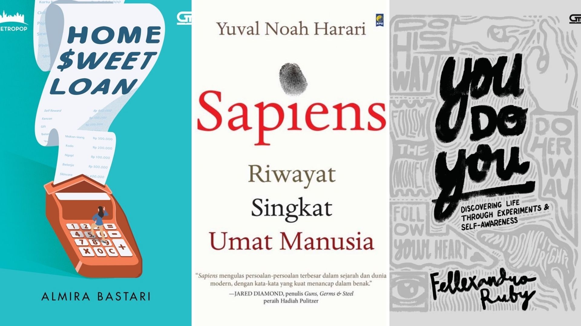 Foto 5 Rekomendasi Buku Best Seller Gramedia Dari You Do You Hingga