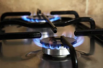 Ilustrasi kompor gas.