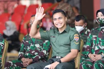 Aprilia Manganang dalam Sidang Perdata Penetapan Perubahan Nama dan Status Jenis Kelamin Aprillia Santini Manganang oleh Pengadilan Negeri Tondano (Kab. Minahasa, Sulawesi Utara), yang akan digelar secara Virtual, di Di Markas Besar TNI AD Jakarta, Jumat (19/3/2021).