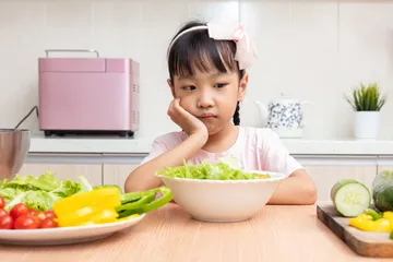 Ilustrasi anak picky eater
