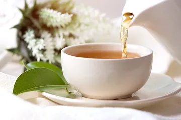 Ilustrasi teh herbal