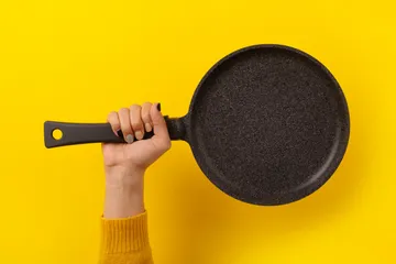 Ilustrasi wajan granit