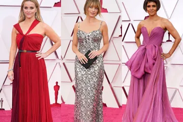 Reese Witherspoon, Margot Robbie , dan Halle Berry di Red Carpet Oscar 2021