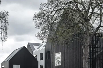 Eksterior rumah gaya Skandinavia