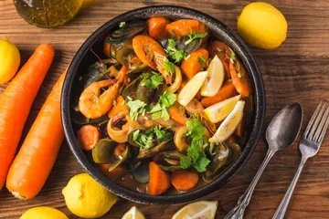 ilustrasi ide bisnis seafood