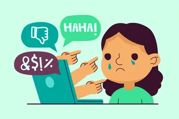 Ilustrasi cyberstalking.