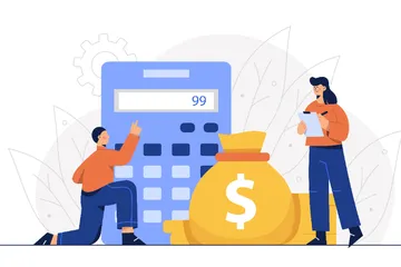 Ilustrasi melunasi utang pinjaman online