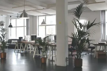 Ilustrasi coworking space (ruang kerja bersama)