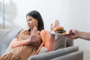 Ibu hamil menolak beberapa jenis makanan