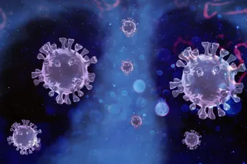 ilustrasi virus corona