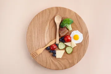 Ilustrasi makanan sehat untuk menjaga metabolisme
