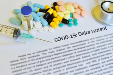 Virus Covid-19 varian delta