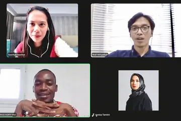 Tya cerita soal profesi interpreter