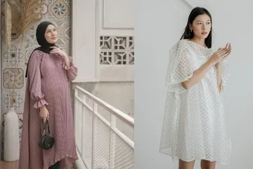 Dress kondangan ibu hamil deals