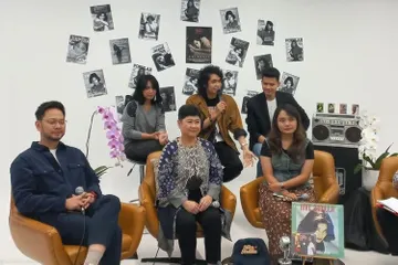 ZerosiX Park dalam acara 46 Cinta Untuk Nike Ardilla.