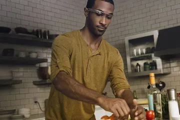 Penggunaan Google Glass 