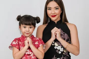 Gisella Anastasia rayakan tahun baru Imlek bersama Gempi