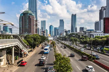 Pemberlakuan ganjil genap di DKI Jakarta.