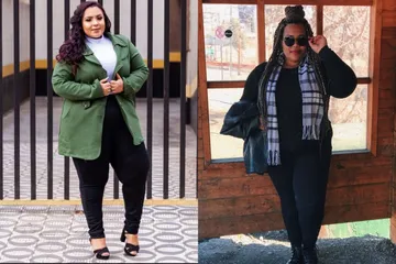 Trik menggunakan celana legging untuk perempuan plus size.