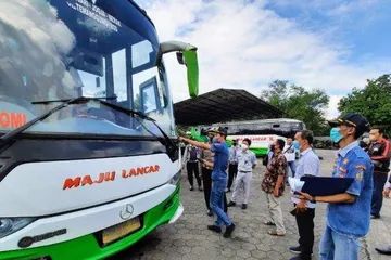 Ilustrasi Mudik Gratis Lebaran 2022