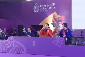 Ni Nengah Widiasih berhasil meraih emas di ASEAN Para Games 2022