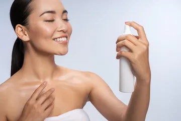 Trik pemakaian setting spray.