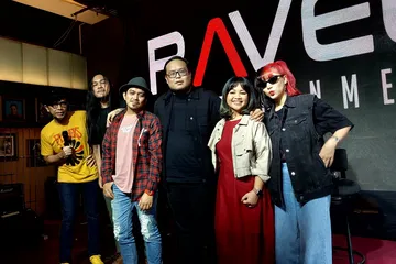 Acara konferensi pers Soundrenaline 2022 di Hard Rock Cafe, Jakarta, Rabu (28/9/2022).