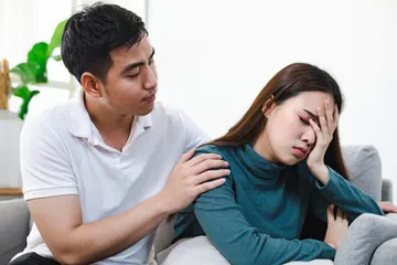 Hubungan asmara yang tidak sehat.