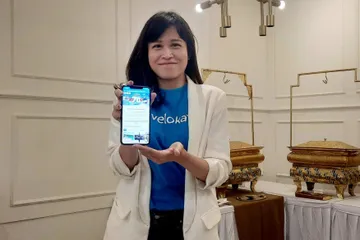 Shirley Lesmana, Chief Marketing Officer, Traveloka, meluncurkan Traveloka Staycation Week 2022, Kamis (20/10/2022) di Jakarta. Menyambut libur akhir tahun, Traveloka Staycation Week 2022 hadir dengan berbagai penawaran menarik hingga 70% untuk beragam produk. Traveloka Staycation Week resmi digelar pada 21 Oktober hingga 3 November 2022. 