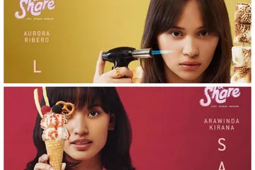 Trailer film Like &amp; Share tampilkan Aurora Ribero dan Arawinda Kirana sebagai dua orang sahabat.