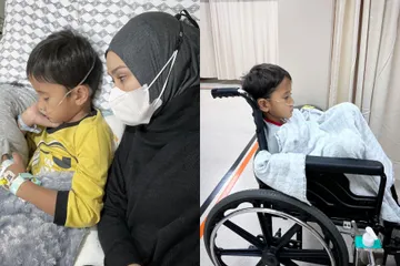 Putra Zaskia Mecca alami pneumonia, kenali gejalanya.