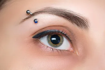 Bagian tubuh paling sakit saat ditindik atau piercing.