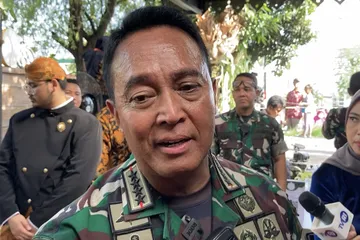 Jendral TNI Andika Perkasa tinjau lokasi Ngunduh Mantu Kaesang-Erina.