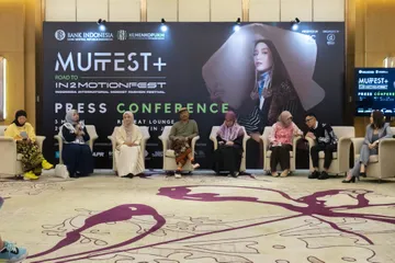Konferensi Pers MUFFEST+ di The Westin, Jakarta (3/3/2023),  ajang untuk cari baju lebaran