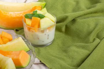 Tips memasak cepat es blewah markisa melon. Bisa jadi menu buka puasa Ramadan 2023.