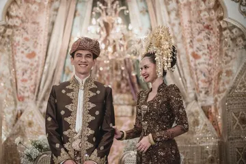 Momen pernikahan Enzy Storia.