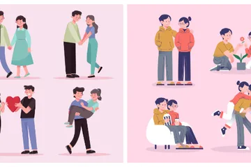 ilustrasi perbedaan bare minimum dan princess treatment dalam hubungan