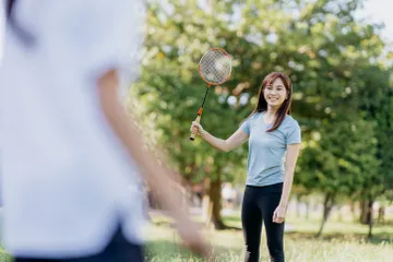 Tips bermain bulu tangkis untuk pemula.