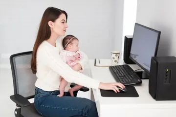 Lakukan ini jika ibu bekerja ingin mengajak anak ke kantor