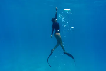 Tips freediving untuk pemula.