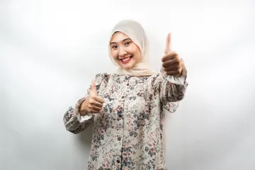 Ilustrasi ide usaha jualan jilbab