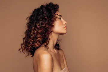 Leave in conditioner untuk rambut keriting.