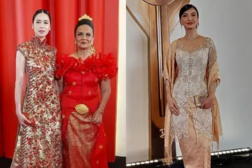 Gaya artis di red carpet FFI 2023.