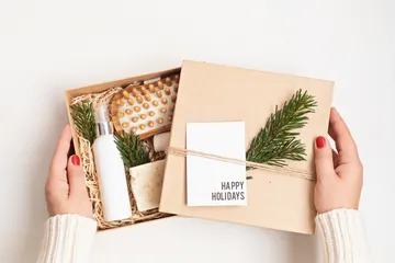 Ide usaha hampers Natal yang ramah lingkungan.