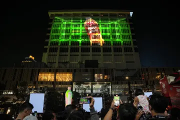 Nu Tea video mapping