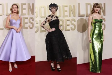 Gaya artis dengan busana terbaik di Golden Globes Awards 2024.