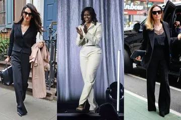 Gaya berpakaian power dressing untuk menunjukkan karakteristik kuat dan kekuasaan.