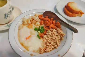 Tips membuat bubur ayam China.