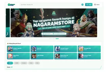 Top up game lebih mudah dan aman di Nagaram Store