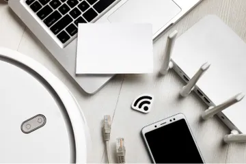 Ilustrasi koneksi wifi